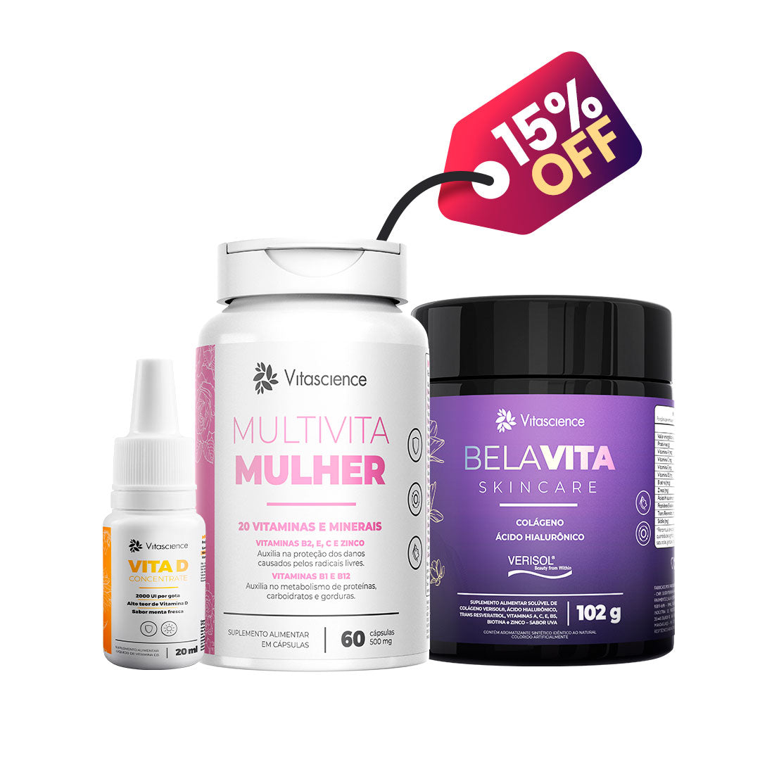 Kit Saúde Mulher 40+
