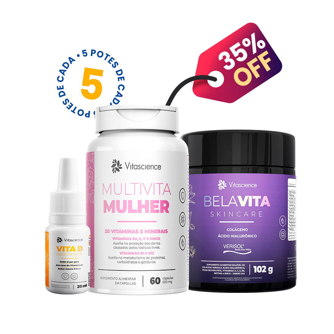 Kit Saúde Mulher 40+